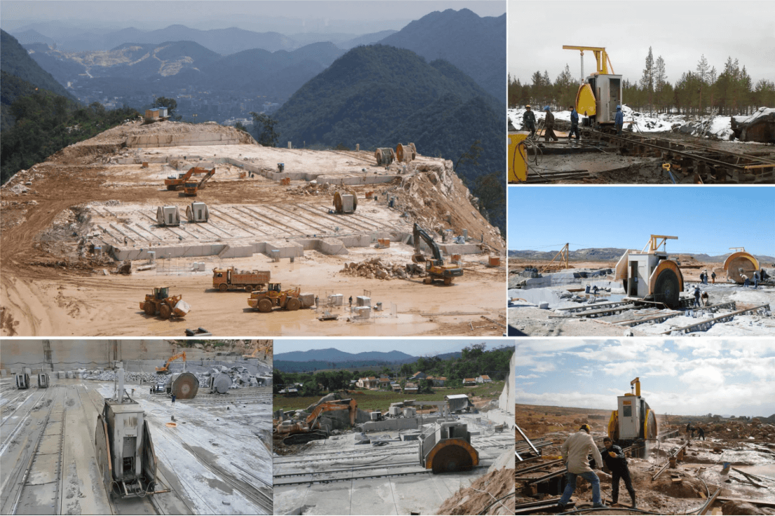 Applications of a Stone Quarry cutting Machine