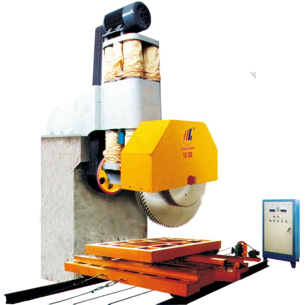 Hualong Stone Machinery Hydraulic Lift Multi-blade Stone Cutting Machine for Granite / Marble Block HLDQ-1600 