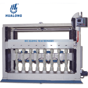 Hualong Stone Machinery CNC Natural Stone Profile Cutting Machine for Ganite Marble Railing Balustrade HLSYZ-8 