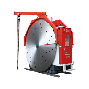 New Permanent Magnet Speed Adjustable Double Blade Stone Cutting Machine