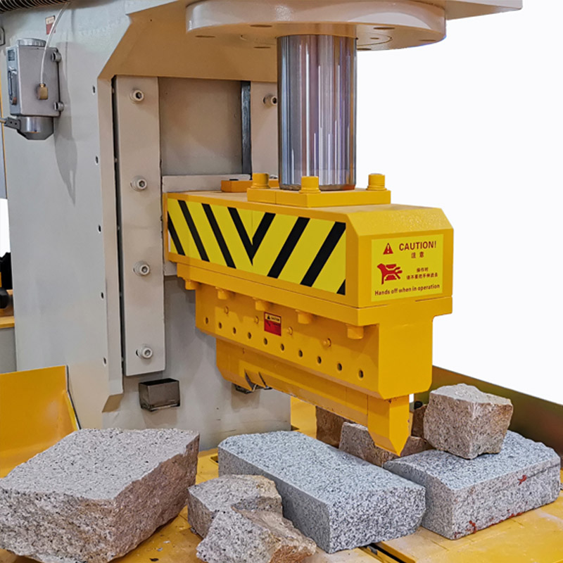 Hualong Stonemachinery Easy To Operate Hydraulic Rock Guillotine Granite Block Splitting Stone Splitter for Sale HLSY-S90H 