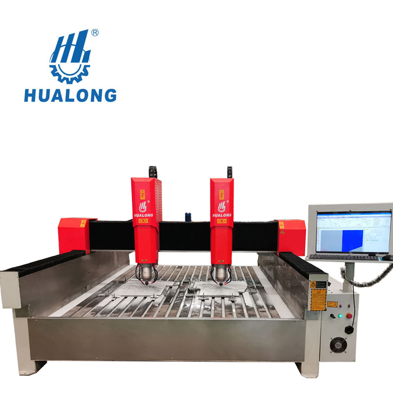 Hualong Stone Machinery Carving Milling Engraving Stone Granite CNC Router Machine with Cheap Sale Price HLSD-2030-2 